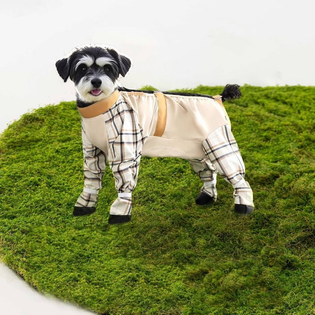 Pet Clothes Rain Pants Outdoor Protective Windproof Pants Reusable Breathable Soft Lightweight Suitable for Small Medium Large Dogs