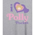 thumbnail image 3 of Polly Pocket - I Love Polly Pocket - Women's Oversized Graphic T-Shirt, 3 of 5