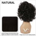 thumbnail image 5 of Vivica A Fox Collection de Cheveux Printemps Bonnet Extensible Pur, Perruque en Cheveux Humains Premium Remi, Naturel, 9.2 Onces, 5 of 5