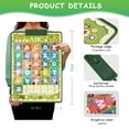 thumbnail image 6 of Electronic Alphabet Wall Chart, Toddler Learning Toys, Educational Toys ABC&123 Preschool Poster, Alphabet Baby Learning Toys, Toys for Ages 3-6, Green, 6 of 9