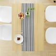 thumbnail image 4 of Fabstyles Broadway Stripe Cotton Table Runner, Washable Woven Table Runner for Dining, Kitchen, Coffee, and Patio Table, 4 of 4