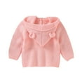 thumbnail image 4 of Diufon Infant Baby Girls Boys Sweater for Spring Kids Single-Breasted Knit Outwear Long Sleeve Knitted Top, 4 of 4