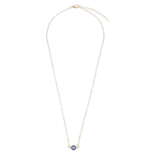 1pc moda colgante collar collar cadena de clavícula mujer accesorio de joyería (dorado)