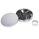 thumbnail image 4 of Juego de 24 moldes portátiles para galletas, moldes para mousse, pasteles, accesorios para hornear de acero inoxidable, 4 of 10