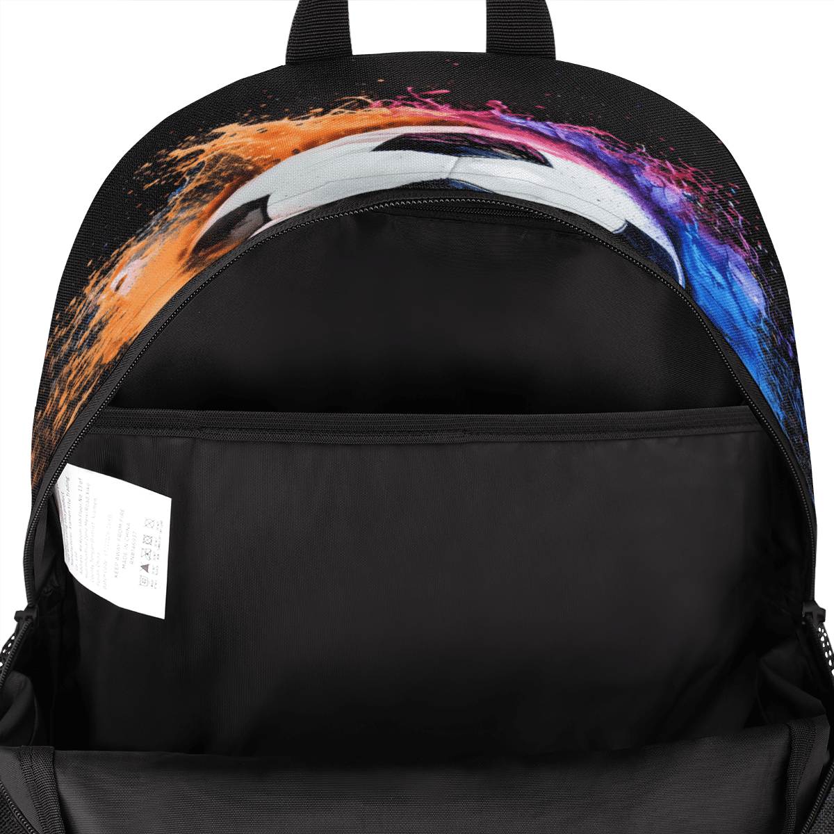 Herdesigns Sport Soccer Laptop Backpack for Women Men, Work Computer Backpacks, 18.3 Inch Large Computer Nurse Teacher Bags Travel Casual Daypack