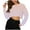 Hot Pink, variant on Jalioing Crop Tops for Women Gradient Crew Neck Long Sleeve Trendy Tops Summer Fashion Going Out Shirts