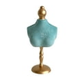 thumbnail image 3 of Expositor de busto para collares, organizador de joyas, tienda, organización del hogar, decoración 16 cm x 36 cm, 3 of 9