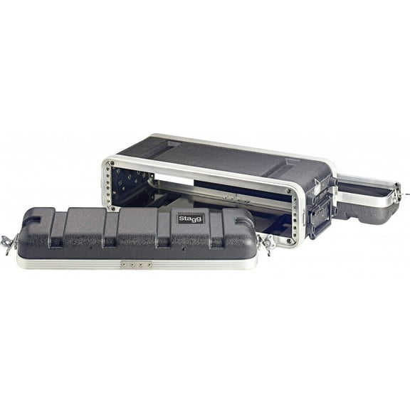 Stagg ABS-2US Shallow Hard Case for 2-Unit Rack