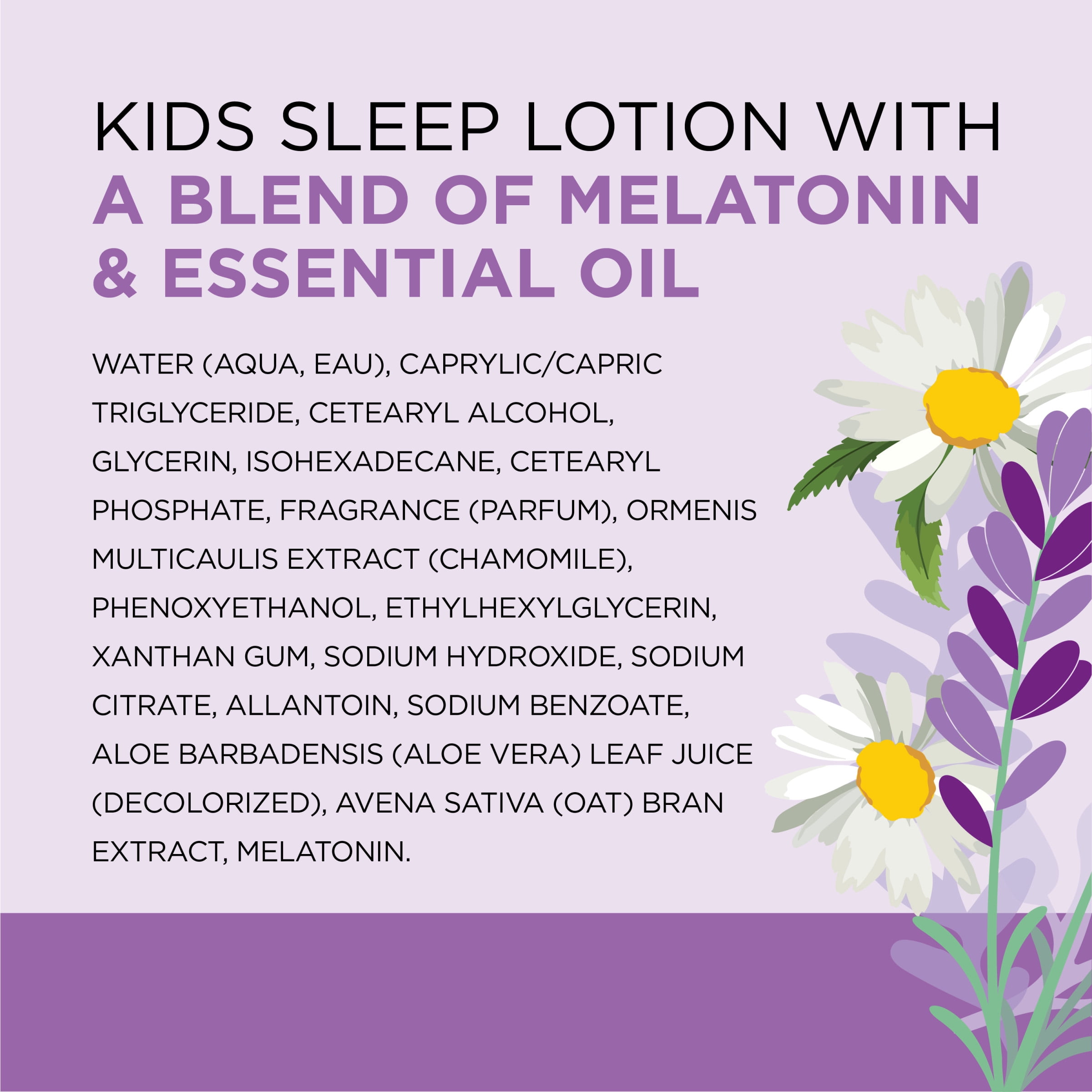 Dr Teal's Kids Sleep Body Lotion, Melatonin & Essential Oil Blend, 8 fl oz