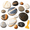 Pebble, variant on 15 Pebble Non Slip Bathtub Stickers, Pebble Color, Adhesive Bath Appliques for Bathroom Floors