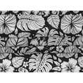 thumbnail image 5 of oneOone Velvet Black Fabric Leaves Fabric For Sewing Printed Craft Fabric By The Yard 58 Inch Wide-X8, 5 of 5