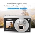 thumbnail image 3 of Cámarae Digital Inteligente 60MP 4K Ultra HD 16x Zoom Digital Grabación de Video Cámarae Digital Con Pantalla Soleta de 3 Pulgadas, Cámara Compacta Para Para Viajes y selfies, 3 of 7