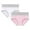 501_Pink, variant on Jxximdong Bikinis Panties for Women Cotton Soft Underwear High Waist Briefs Full Coverage 2 Pack Women's Thongs Black