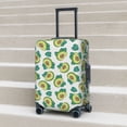 thumbnail image 6 of Susaid Avocado Sleeping Print Elastic Washable Suitcase Cover with Hidden Zipper, Fits 18-32 Inch Luggage for Protection During Travel-Medium, 6 of 7