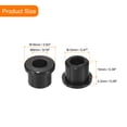 thumbnail image 2 of Uxcell 26Pack Silicone Rubber Grommets 1/2" Drill Hole, 5/16" ID Top Hat Hole Plug Grommet, 2 of 6
