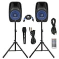 thumbnail image 1 of Par de altavoces Alphasonik PRO DJ todo en uno con 10 potencias y 1000 W, 1 of 8