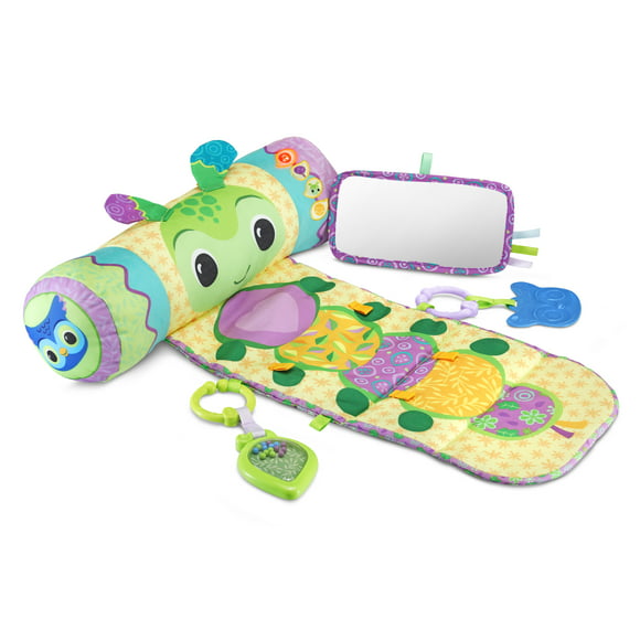 VTech 3-in-1 Tummy Time Roll-a-Pillar Interactive Baby Floor Toy