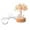Yellow, variant on Natural White Quartz Tree Lamp LED Base Feng Shui Decoration for Home Decorative Night Light Unique Desktop Ornament