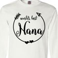 thumbnail image 4 of Inktastic World's Best Nana Long Sleeve T-Shirt, 4 of 5