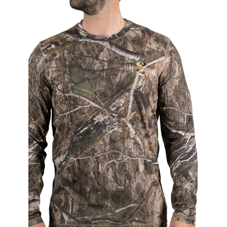 Promotional Customized TUF Realtree Men's Hunting Long Sleeve Camouflage T-Shirt