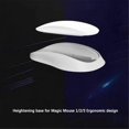 thumbnail image 2 of Mouse Dock for Magic Mouse 1 2 3 Heightening Base Ergonomic Mouse Grip for Magic Mouse Accessories A, 2 of 4