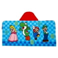 thumbnail image 3 of Super Mario Kids Hooded Bath Towel, 100% Cotton, 3 of 9