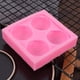 thumbnail image 4 of Silicone mold with 4 cavities, macaron mold, accessory for handmade jelly, cupcakes, cookies, cake decoration Ref: 1624, 4 of 5