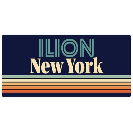 

Ilion New York 5 x 2.5-Inch Fridge Magnet Retro Design