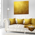 thumbnail image 3 of Designart Gold Texture - Abstract Throw Pillow - 18x18, 3 of 5