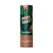 Almay Lip Vibes Lipstick, with Shea Butter and Vitamins E and C, Never Regret