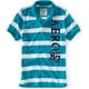 thumbnail image 1 of Polo de Rugby con rayas verticales Aeropostale para hombre verde mediano, 1 of 1