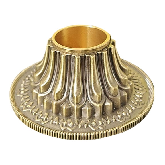 QccHieUs Tibetan Buddhist Prayer Wheel Base Ornament Hand Held Prayer Wheel Display Stand