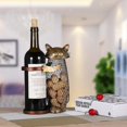 thumbnail image 4 of Porte-bouteille de Vin en Métal pour Décoration Intérieure Chat Mignon, 4 of 5