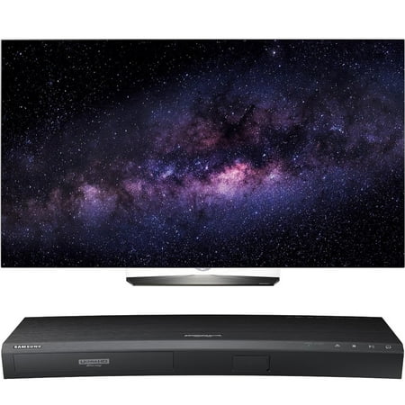 LG OLED65B6P 65-Inch B6 Series 4K UHD OLED HDR Smart TV with Samsung UBD-K8500 3D Wi-Fi 4K Ultra HD Blu-ray Disc Player