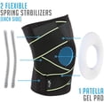 thumbnail image 2 of Knee Brace with Side Stabilizers & Patella Gel Pads for Knee Support, 2 of 2