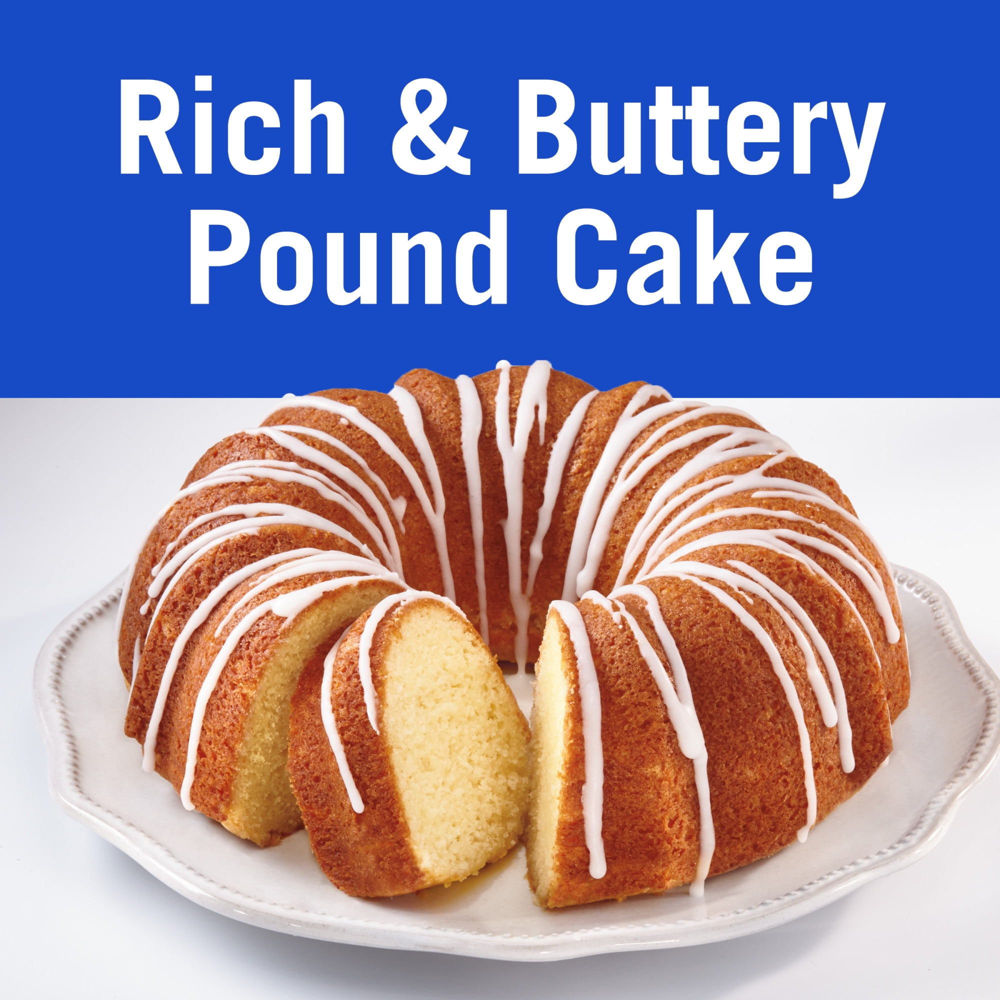 (6 pack) White Lily Pound Cake Mix, 16.2 OZ Box