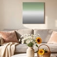 thumbnail image 6 of Canvas Wall Art Sage Green Canvas Art Print and Grey Ombre Color Gradient Pictures Wall Decor for Living Room Bedroom Artwork Decorations Stretched Framed Ready to Hang 10"x10", 6 of 9