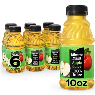 Minute Maid, Apple Juice Cartons, 6 fl oz, 8 Pack, Made with Real