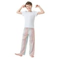 thumbnail image 2 of FORMRS Boys Pajama Pants with Pockets Size 13-14Y Kids Lounge Sleep Bottoms, Wavy Striped, 2 of 8