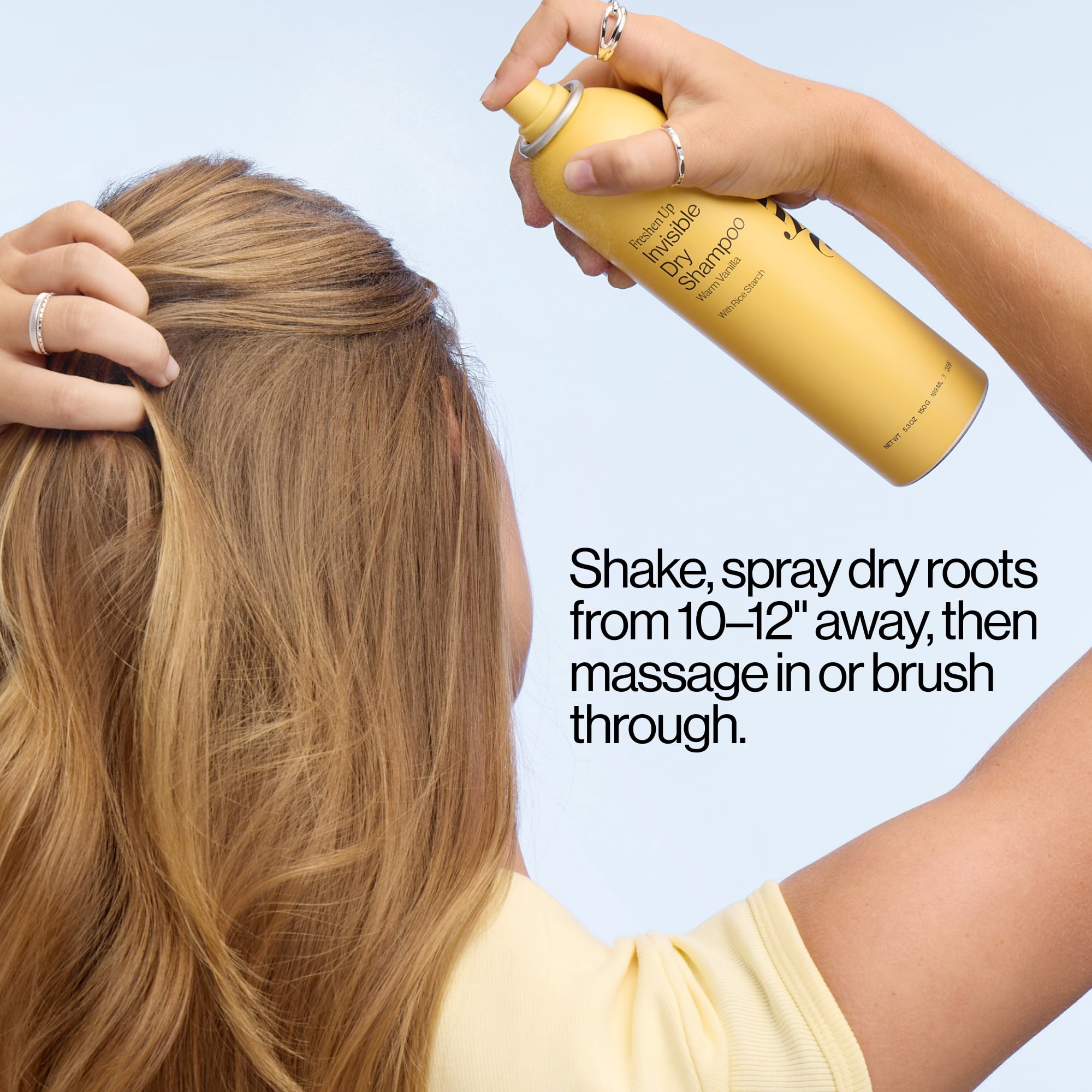 Eva NYC Freshen up Invisible Dry Shampoo Light & Fresh Scent 5.3oz