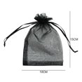 thumbnail image 4 of 100 bolsas de protección para frutas, bolsa de cultivo de malla reutilizable, accesorios de jardín (negro), 4 of 4
