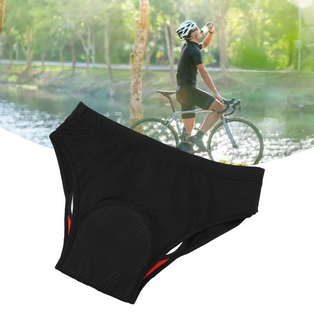 Men's Cycling Underwear Comfortable Breathable Quick Drying Bike Shorts With  Thickened Silicone Pads 