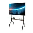 thumbnail image 5 of Rolling TV Stand Adjustable Mobile Television Supporting Rack for Office Home, 5 of 17