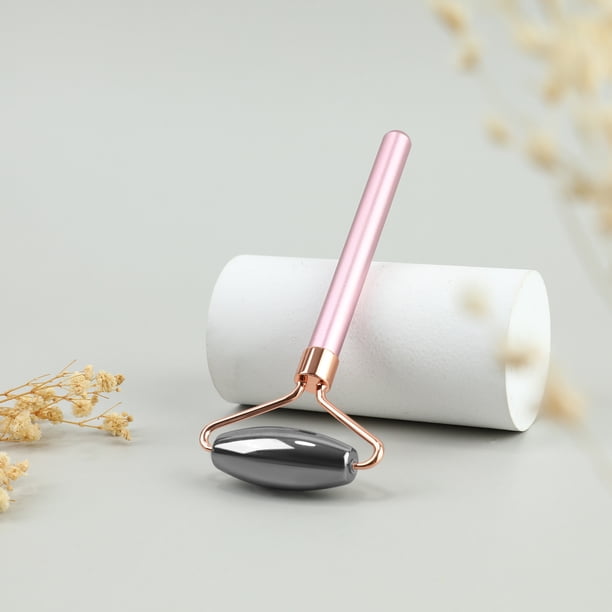Skin Care Roller Non-slip Handle Facial Beauty Roller Gua Sha Massage Tool