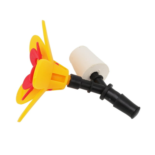 Kit de Mangeoire pour Colibris, Design à Ventouse Suspendue avec Fleurs Recyclables pour Bière Ou Boisson