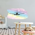 thumbnail image 3 of Air Craft Wall Decals for Boys Bedroom - Wide-body Airplane Plane DIY & Creativity Boy Girl Bedroom Wall Sticker - Size: 30 In x 15 In, 3 of 5