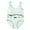 Mint Green, variant on Ticikt Girls' Ribbed Cotton Underwear Set, Breathable Training Bra & Panty Combo,Light Pink