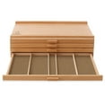 thumbnail image 3 of 7 Elements 4 Drawer Wooden Artist Storage Supply Box for Pastels, Pencils, Pens, Markers, Brushes and Tools, 3 of 7