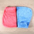 thumbnail image 1 of PTOOTP 2 toallas para secar el cabello, ultra absorbentes, tipo turbante (rosa, rojo y azul), 1 of 7