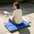 thumbnail image 6 of Werulen Foldable Oxford Cloth Outdoor Seat Cushion, Portable Waterproof Camping Mat Hiking, Thick Soft Padding Stadium Bleachers, Lightweight Compact Seat Pad Picnic, Versatile Fishing Travel Cushion, 6 of 6